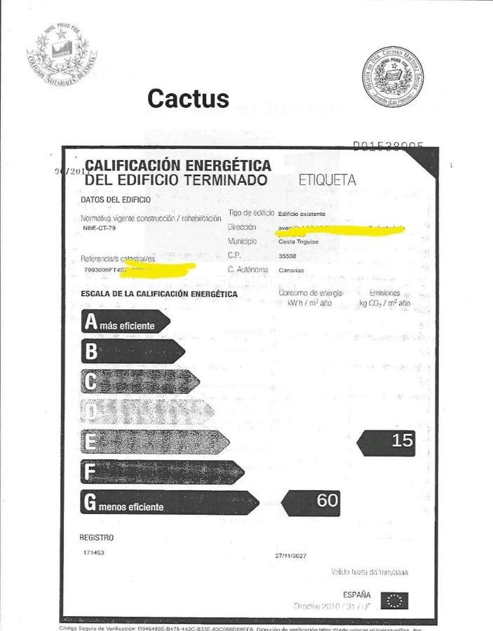 Vivienda Vacacional Cactus Costa Teguise Exterior photo
